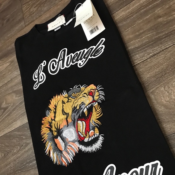 gucci tee tiger